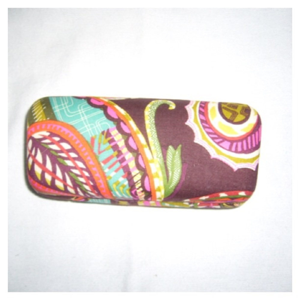 😎Vera Bradley Hardside Glass Case Style A - Picture 1 of 4